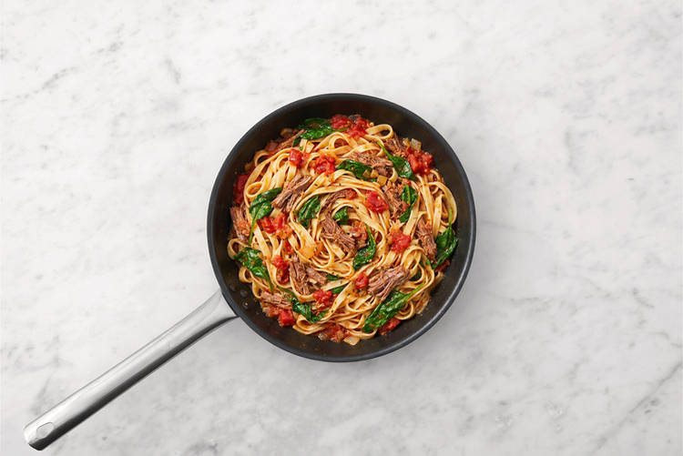Make the pasta