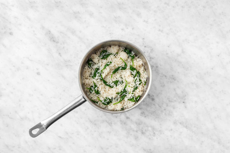 Cook the rice