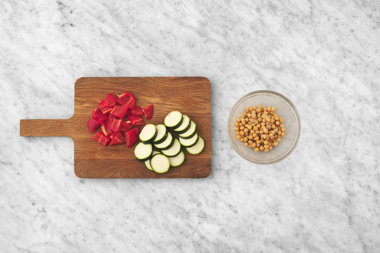 Prep the veggies
