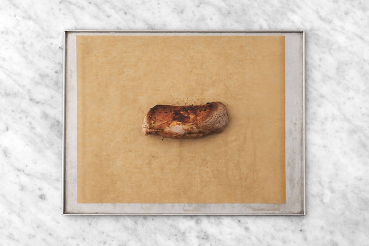 Start the pork