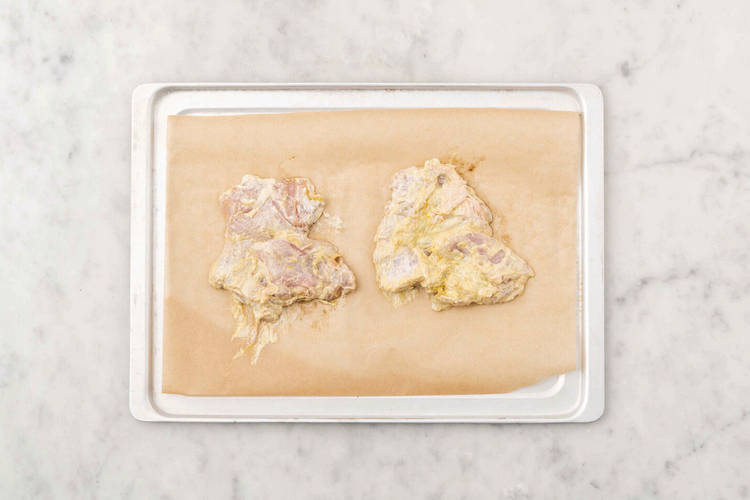 Bake the chicken