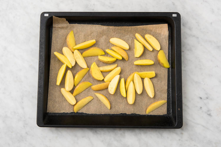 Kartoffeln backen