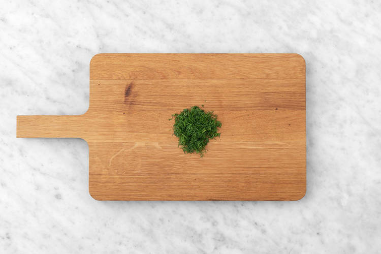 Für den Gurkensalat