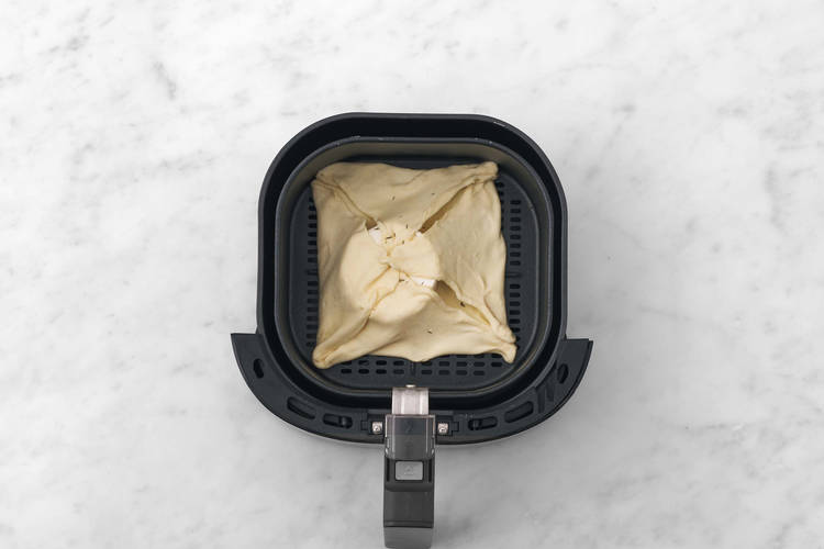 Letzter Schritt für den Airfryer