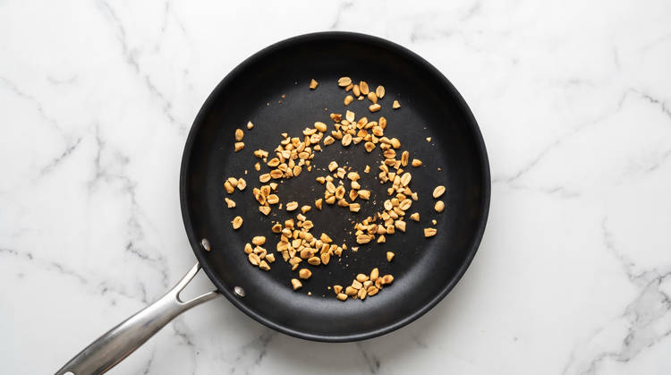 Make Sauce & Toast Peanuts