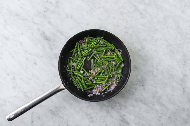 Cuire les haricots verts