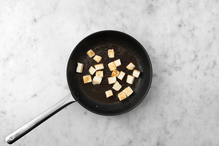 Steg halloumi og kylling