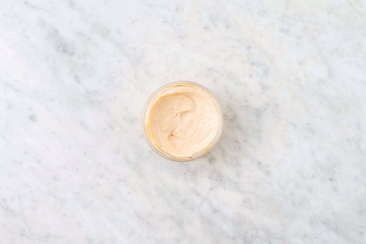 Make the chipotle sour cream
