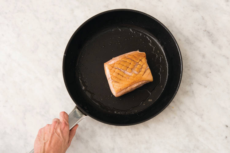 Sear the lamb