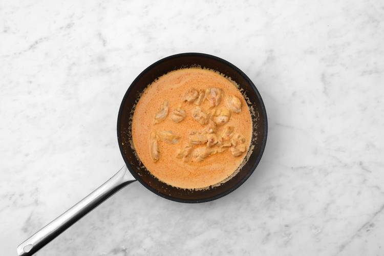Préparer le curry