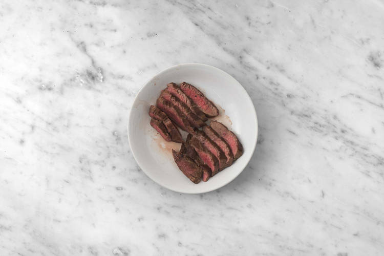 Steak bakken