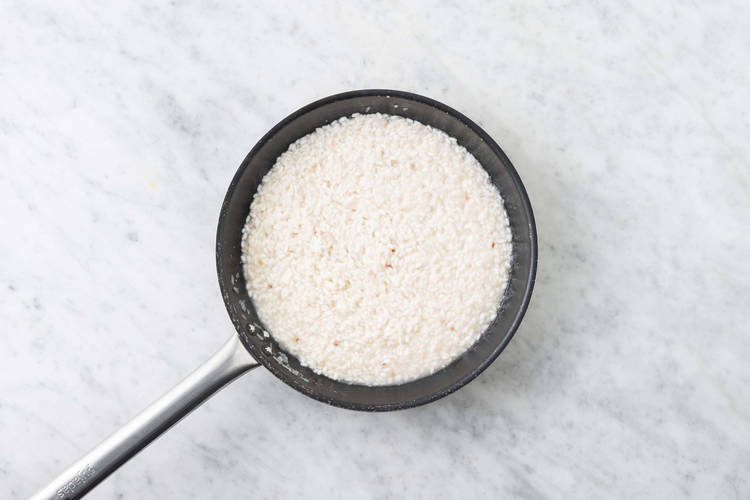 Risotto afmaken