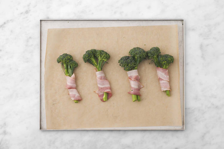Rôtir les broccolini