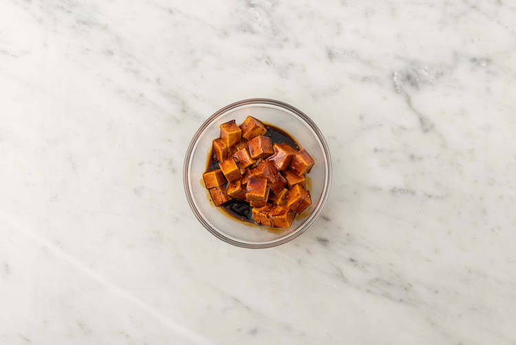 Marinate the Tofu