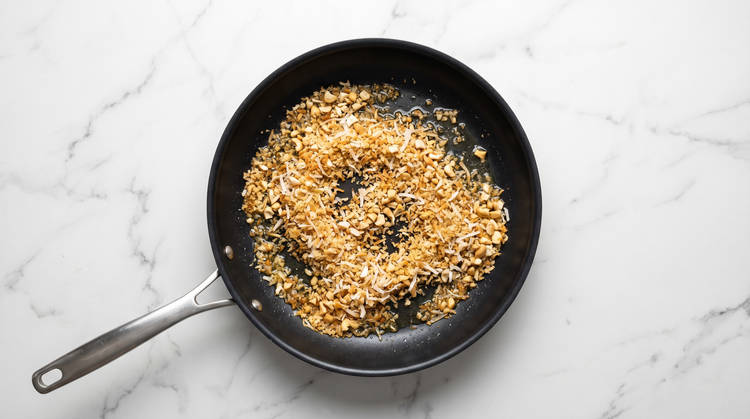 Make Coconut-Cashew Topping