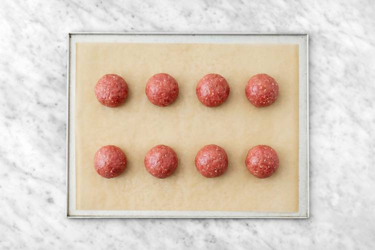 Cook meatballs
