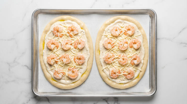 Shape & Assemble Pizzas