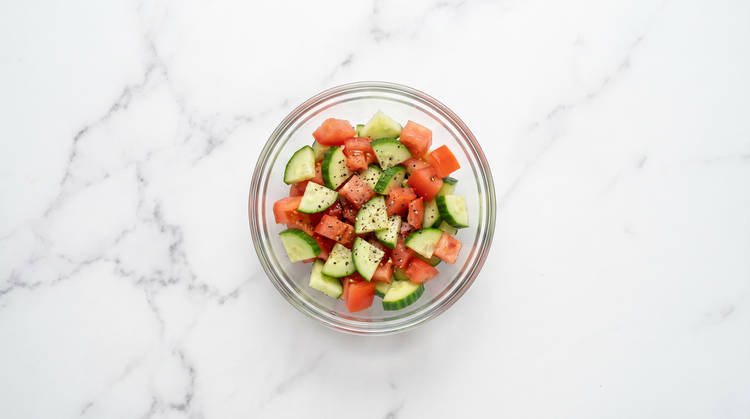 Mix Salad & Yogurt