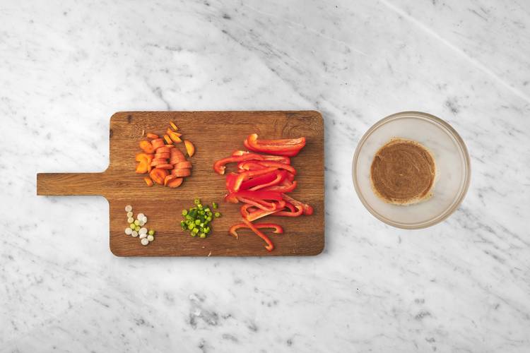 Prep and make sauce