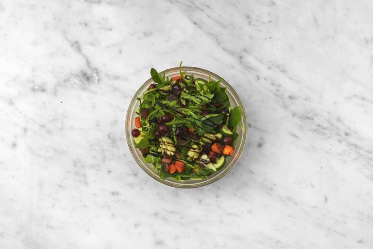 Assembler la salade