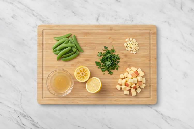 Préparer et cuire la relish aux pommes