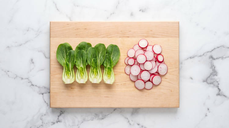 Prep & Roast Bok Choy