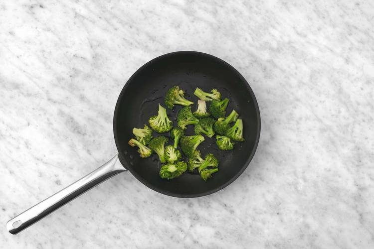 Cook broccoli