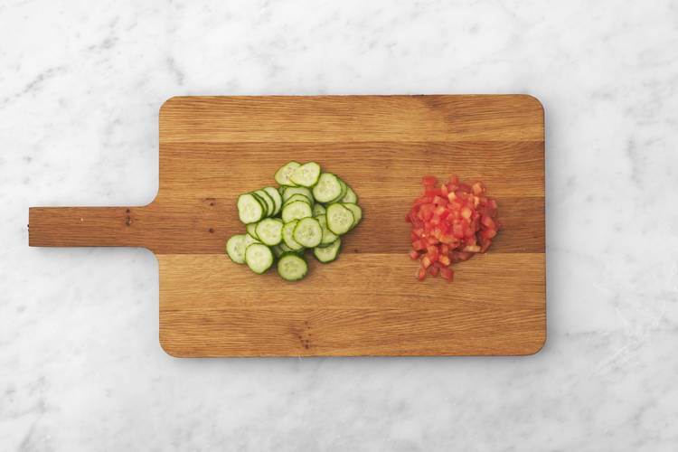 Finish prep and make sauce
