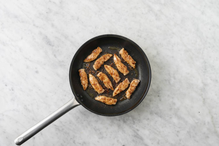 Cook the chicken