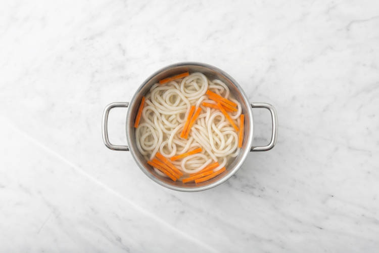 Cook the noodles
