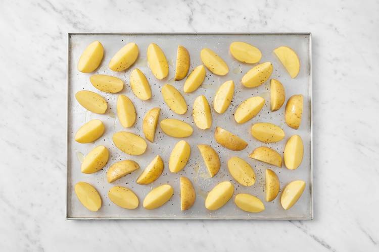 Roast potatoes
