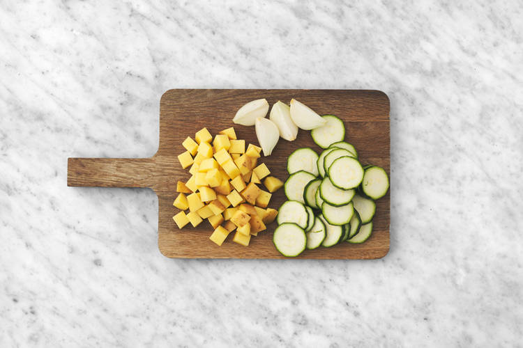 Prep the veggies