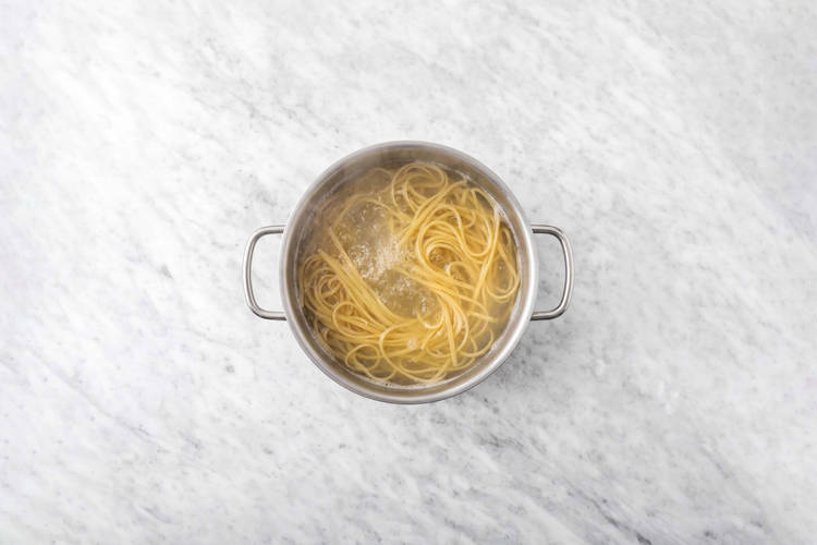 Linguine à l'eau !