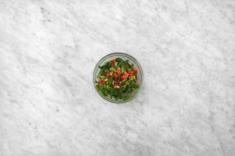 Préparer la salade