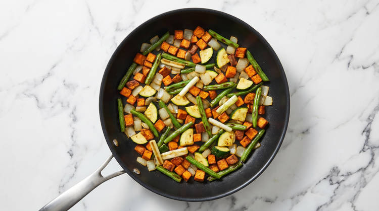 Add Veggies to Stir-Fry