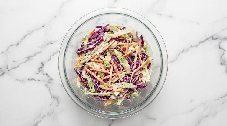 Roast Potatoes & Make Slaw