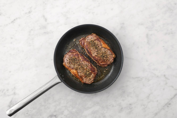 Fry the Steak!