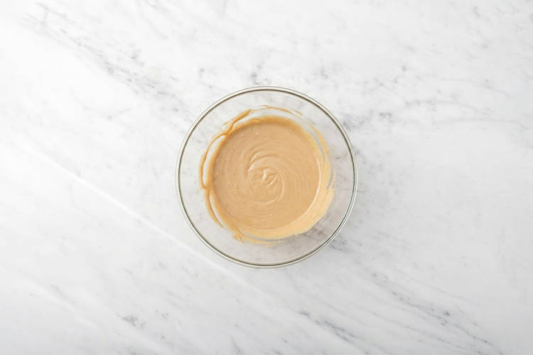 Mix the Miso Peanut Sauce
