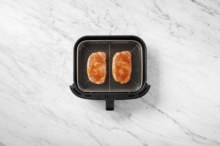 Air Fry the Pork