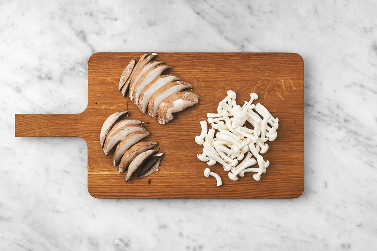 Prep the Mushrooms