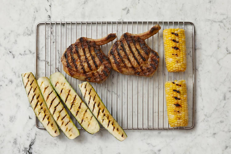 Finish grilling