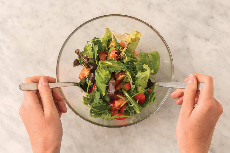 Prep the salad