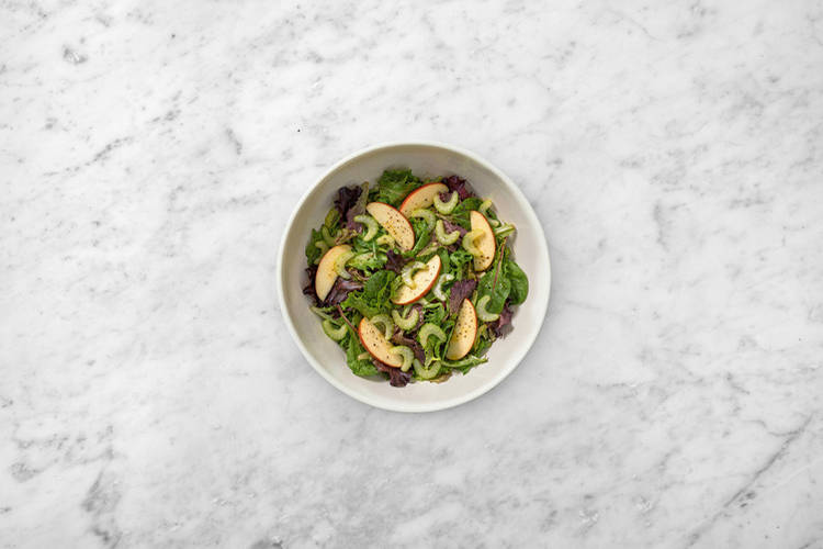Prep & toss the salad 