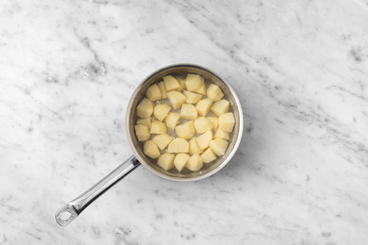 Boil the potato