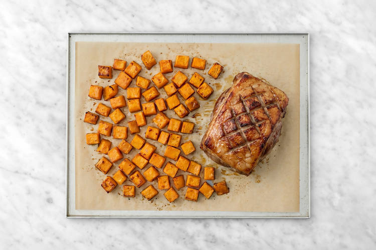 Roast the lamb