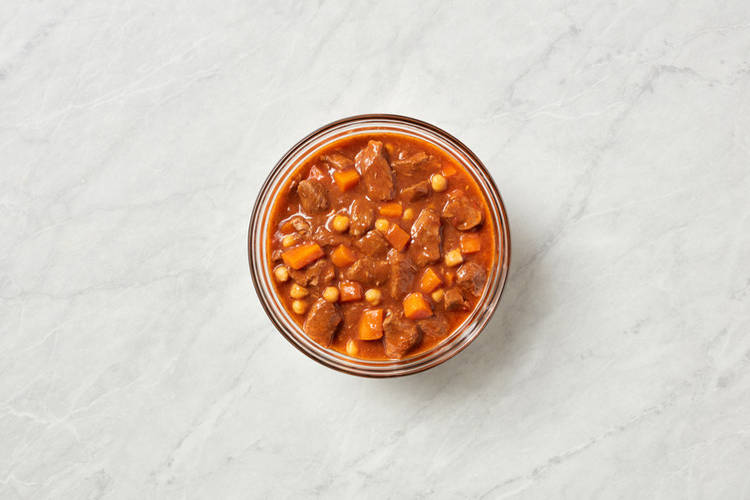 Heat the tagine