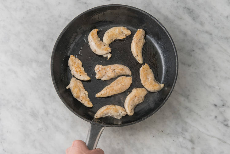 Cook the salmon