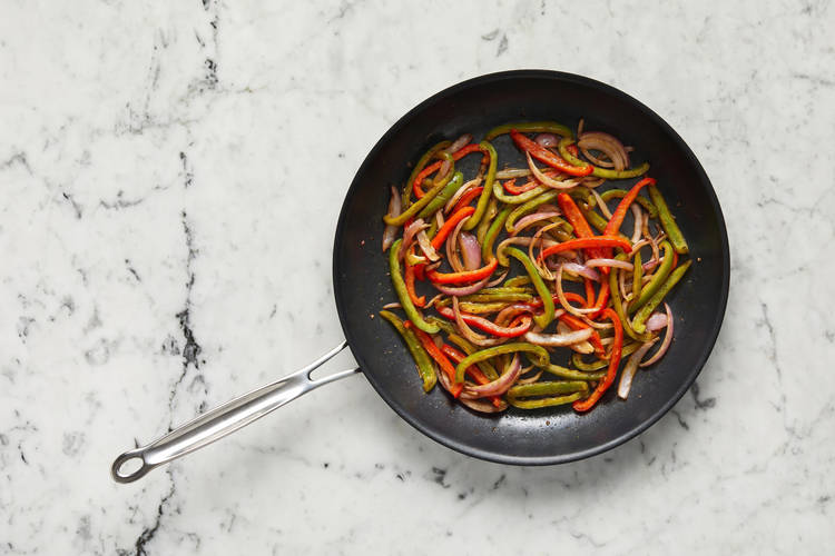 Cook veggies