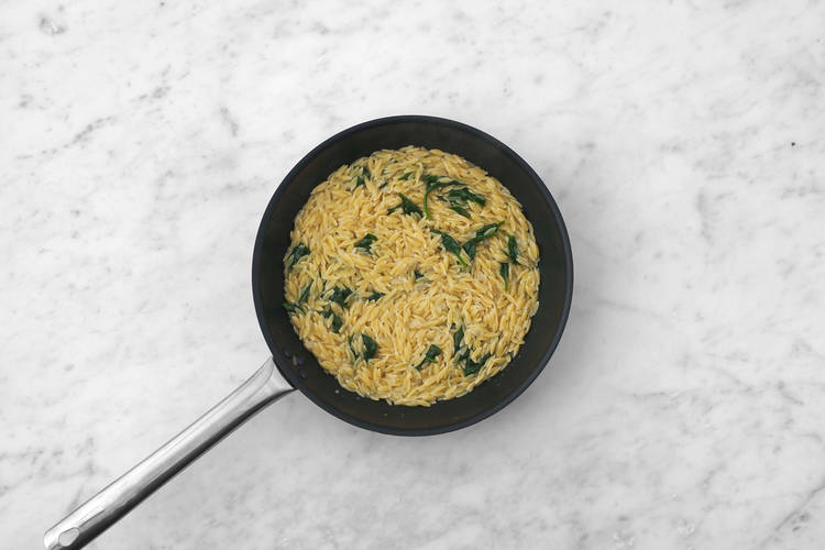 Préparer l'orzotto