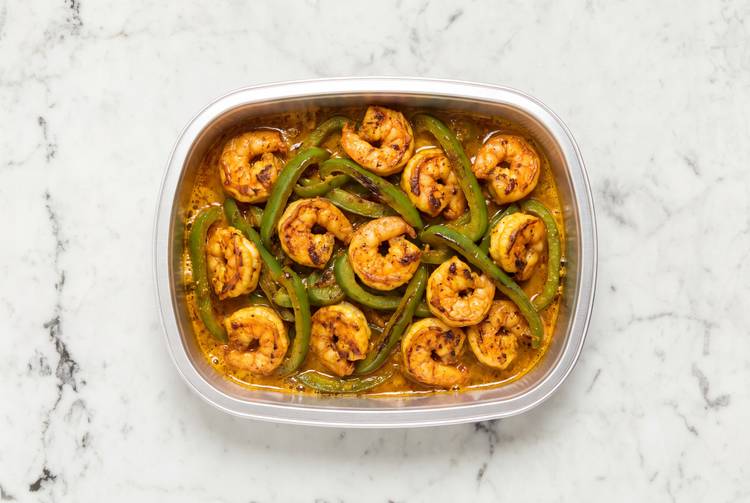 Bake Shrimp & Bell Pepper